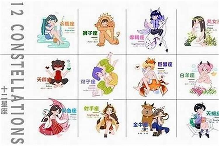 十二星座的神话人物代表
