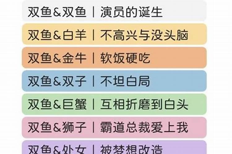 每个星座的速配星座是什么