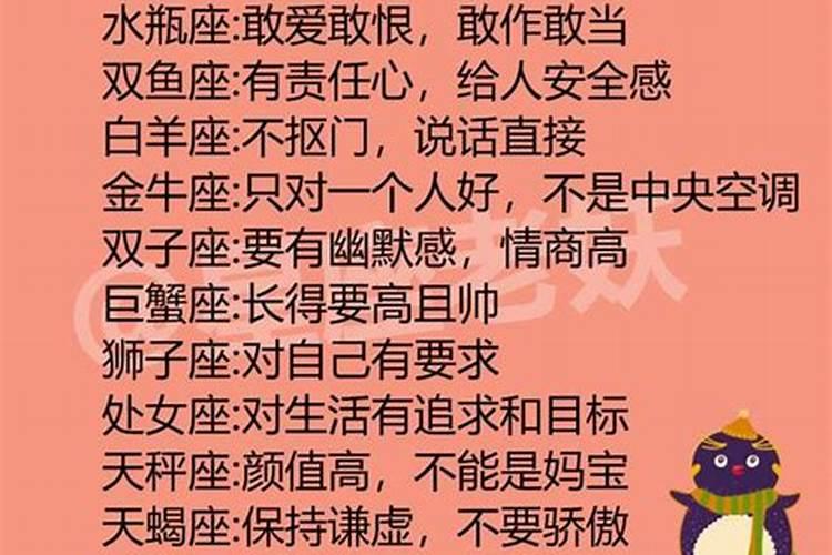 喜欢迁就别人的星座