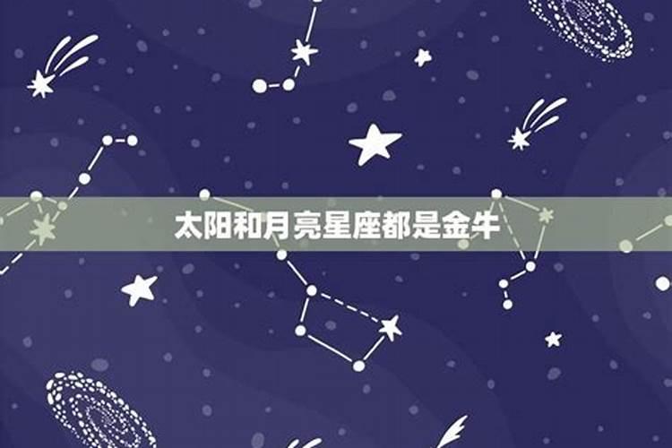 太阳星座月亮星座都是金牛