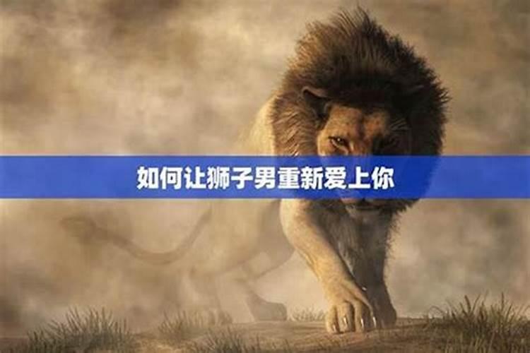 狮子男想要离开你的表现