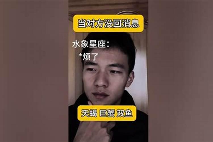 不爱回消息星座