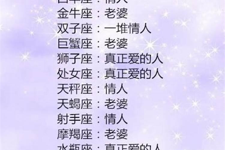 十二星座男出轨后如何对老婆