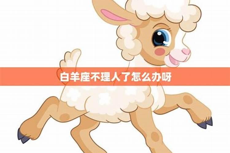 白羊女故意不理我该怎么办