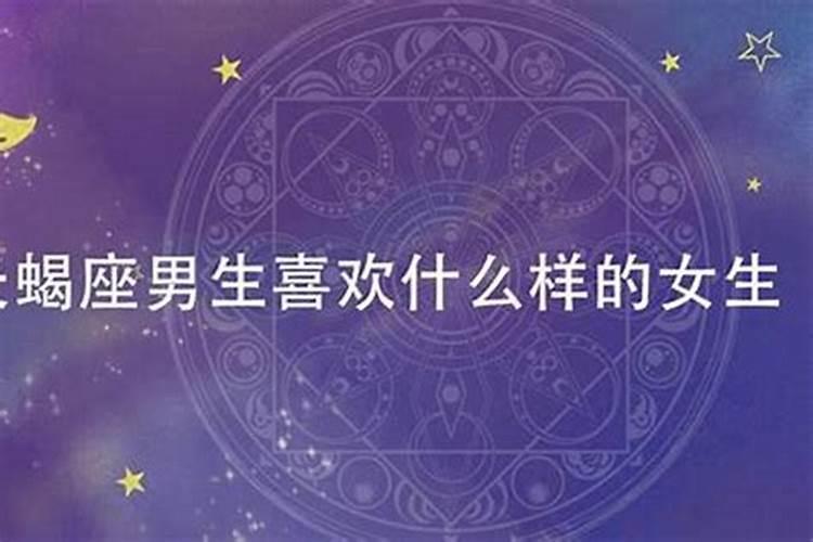 天蝎男人喜欢什么样的女人