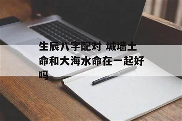 大海水和城墙土八字合吗？