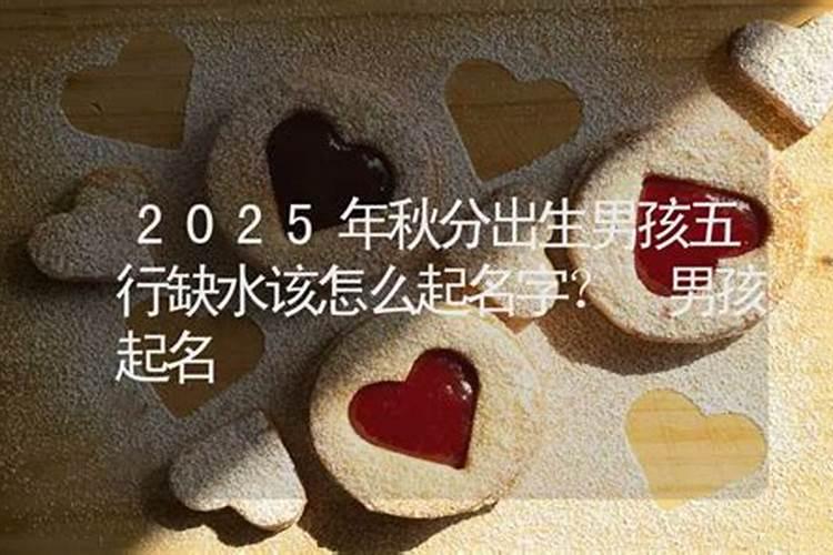 猪年秋分出生男孩名字