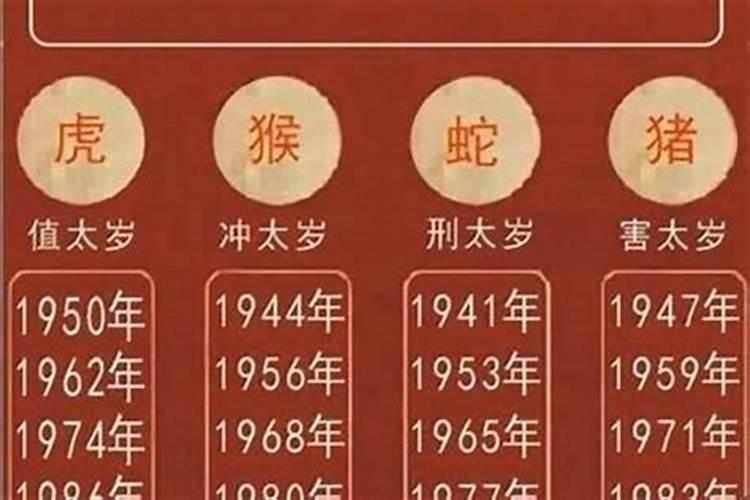 怎么算犯太岁的生肖有哪些？