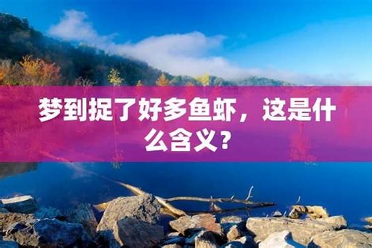 梦见湖水清澈有很多鱼虾？