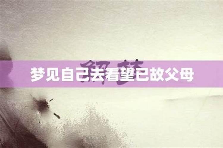 梦到自己已故去的母亲
