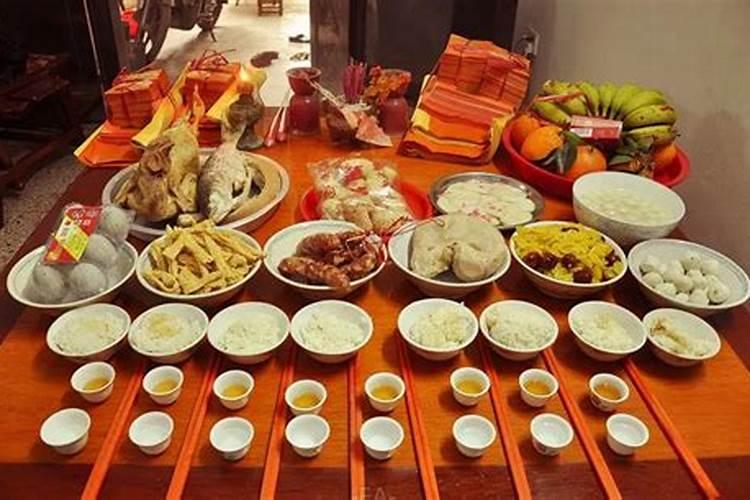 冬至祭祀食品