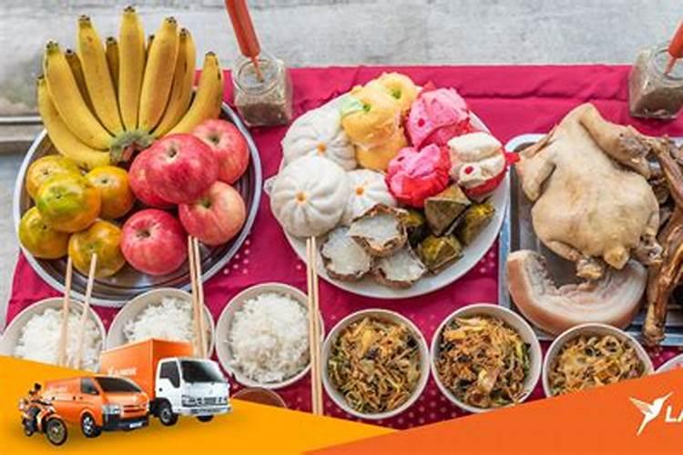 中元节祭拜供品卤肉