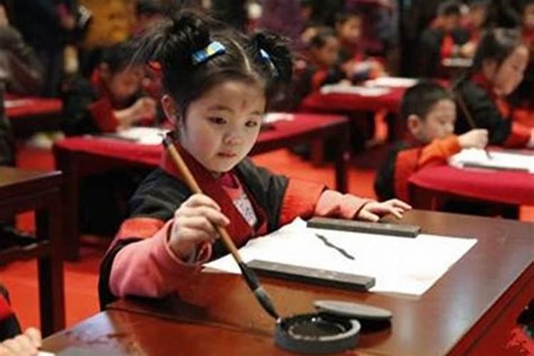 二月二的风俗开笔写字