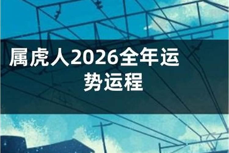 属虎人2026年的运势运程如何？