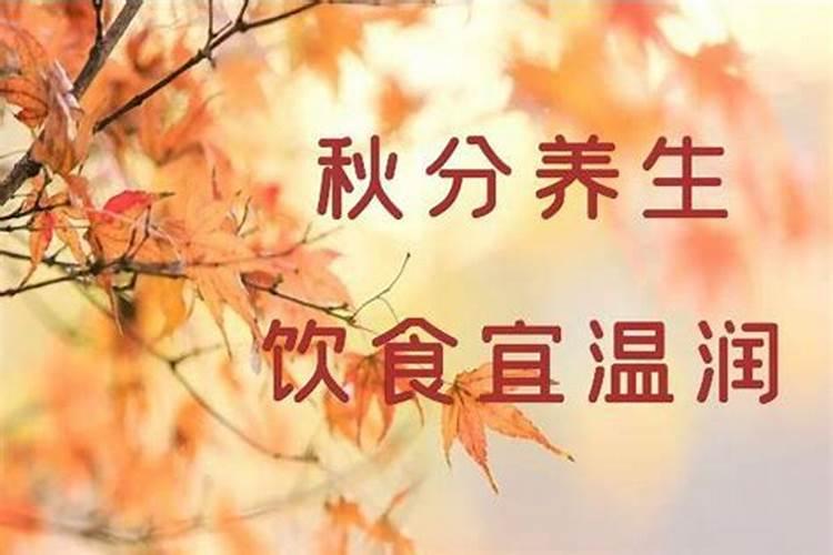 秋分养身注意什么？