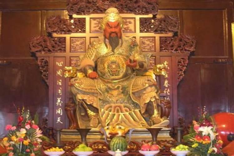 中元节怎么供奉财神爷像？