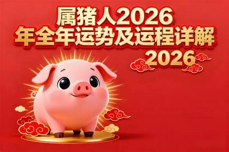属猪2026年下半年运势运程