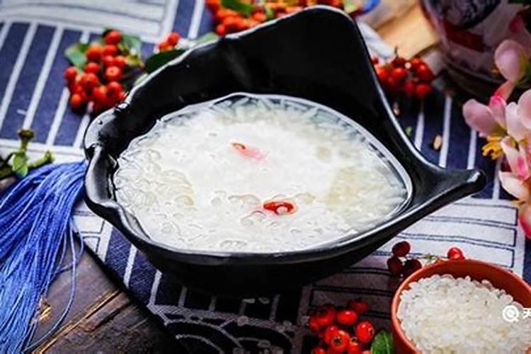 酿米酒是冬至习俗吗？