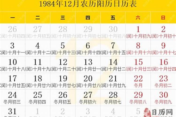 1984年2月初十一生运程