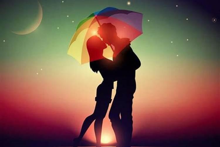 梦见女性与自己接吻