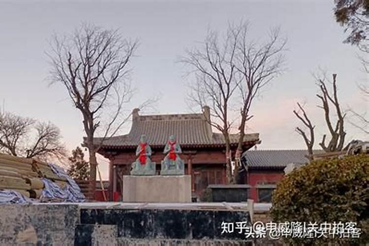 临潼人祖庙初一十五做法事