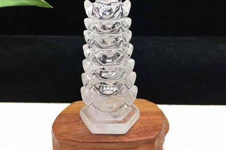 白水晶的文昌塔好吗？