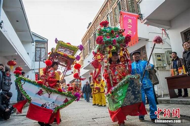 福建正月初一祭天