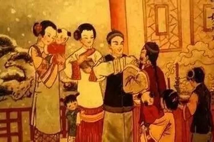 冬至拜三节风俗