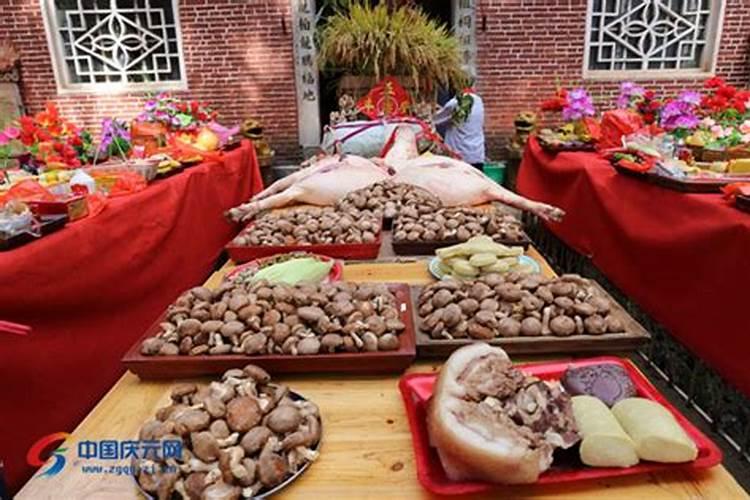 冬至祭拜祖先烧菜