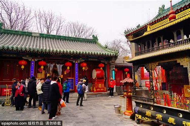 正月初五祭财神庙