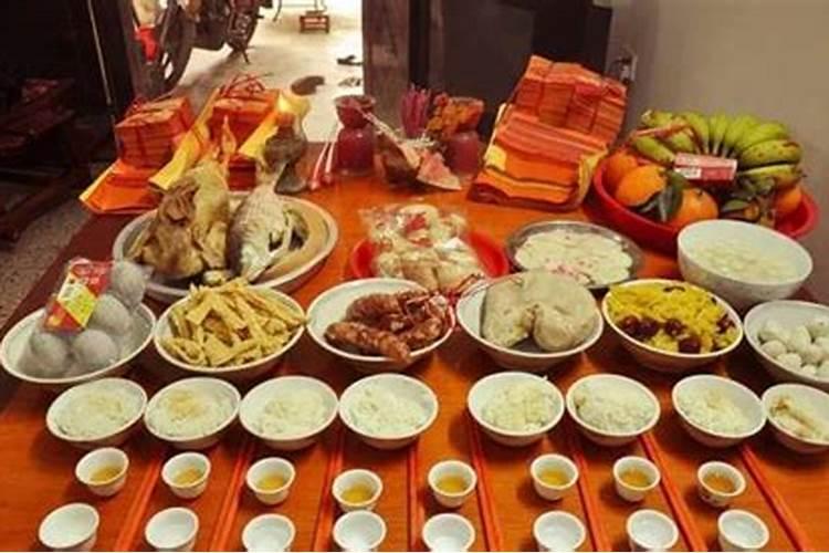 广东冬至各种祭品的含义