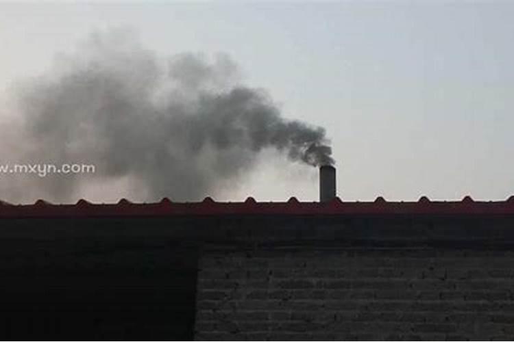 梦见世界末日着火黑烟