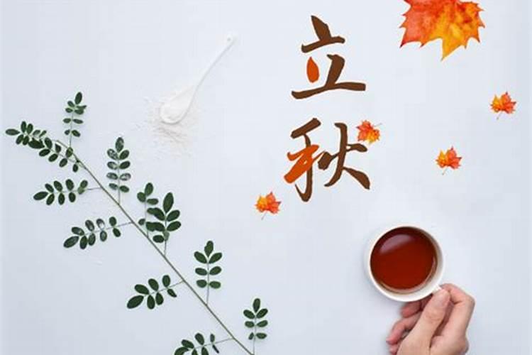 今年立秋哪一天？