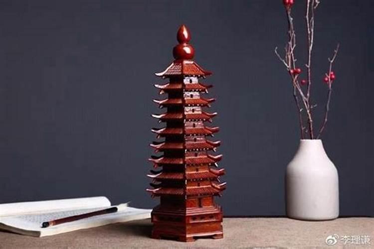 文昌塔开光时阳光明媚