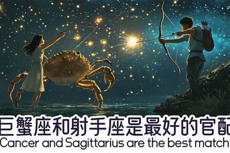射手座和巨蟹座合婚吗？