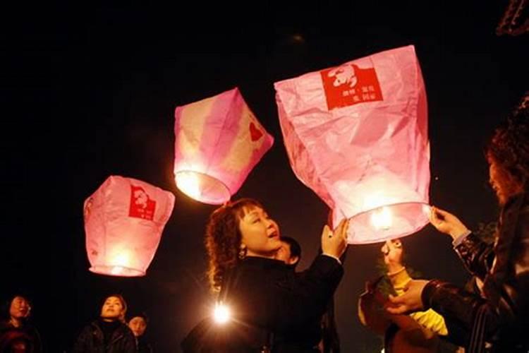 做法事百盏明灯