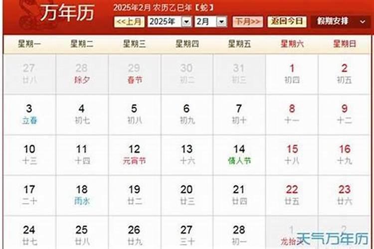 腊月14日是阳历多少号？