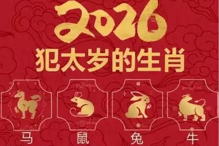 生肖猪2026犯太岁带什么？