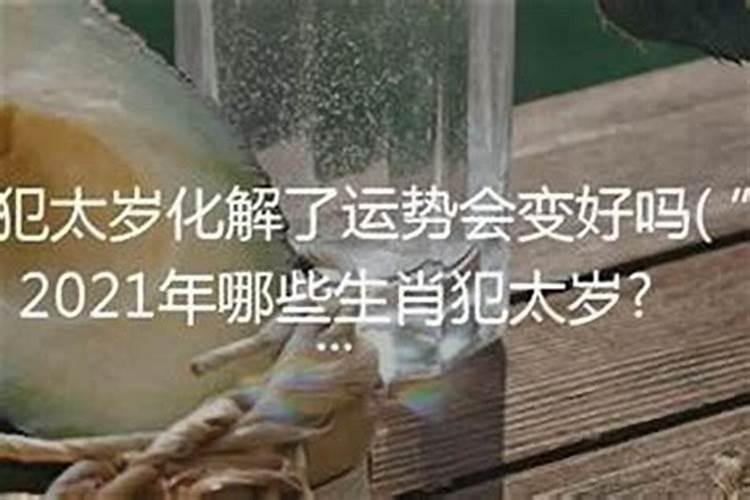 犯太岁化解了运势会变好吗男孩？
