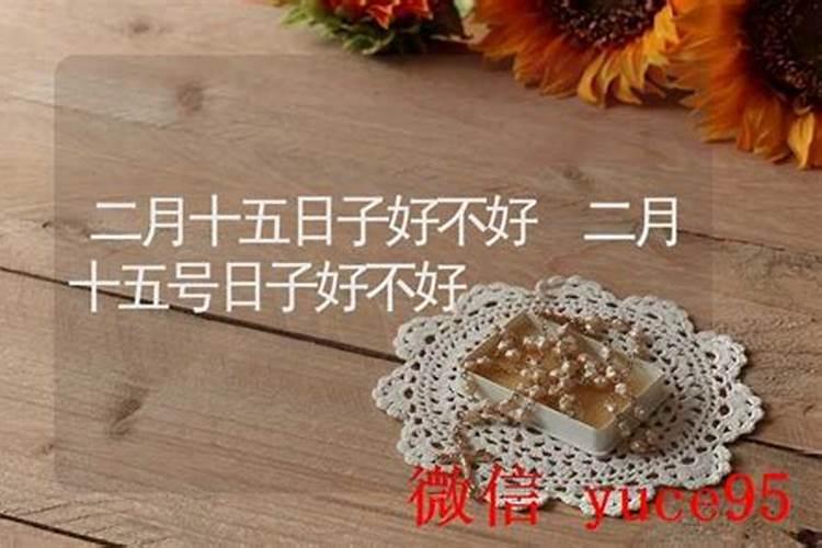 二零二二年三月十五号日子好不好？