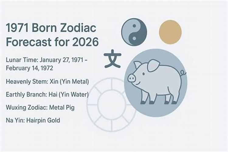 1971年出生人在2026年的运程