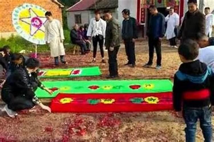 宿松坝头道士做法事