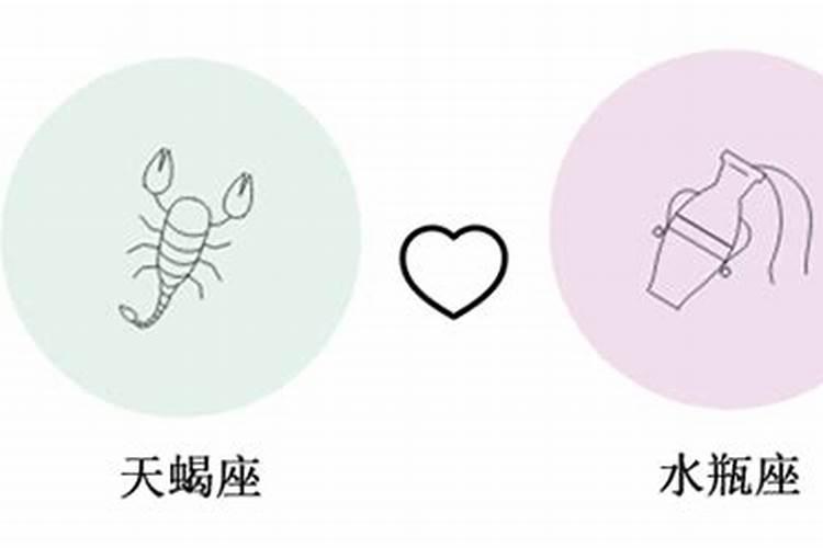 水瓶与天蝎八字合吗？