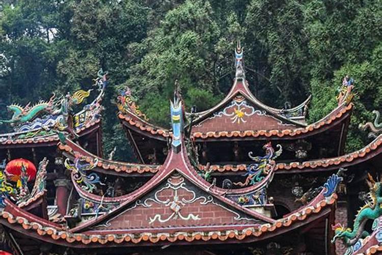 闽南安溪庙做法事