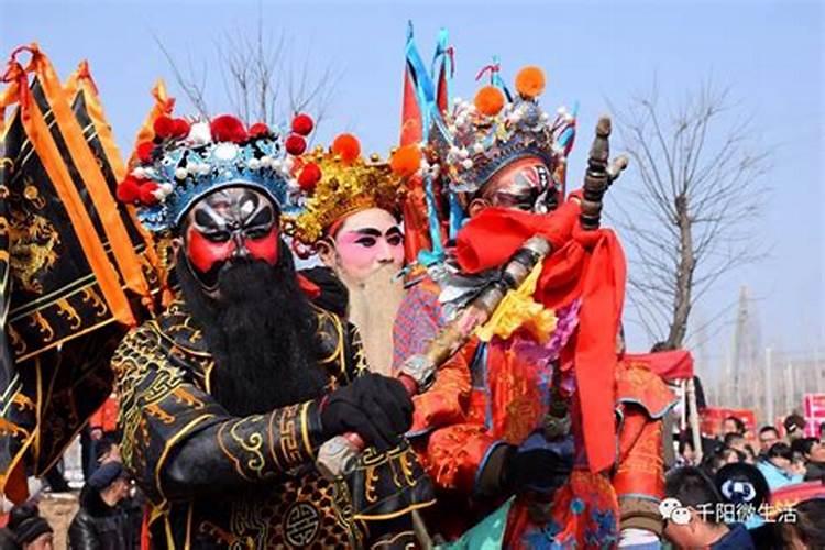 家乡的风俗正月十五社火